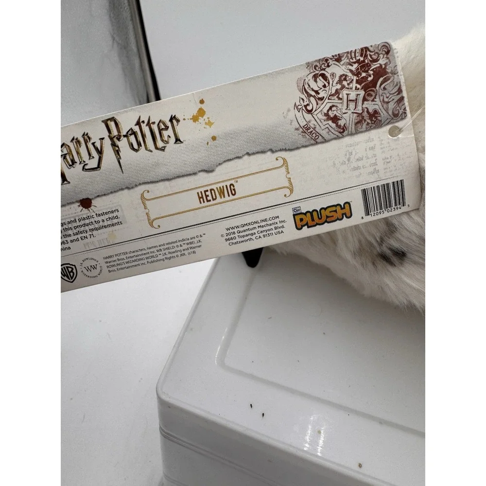 Hedwig Snowy Owl Harry Potter Collection 2018 QMx Plush 10